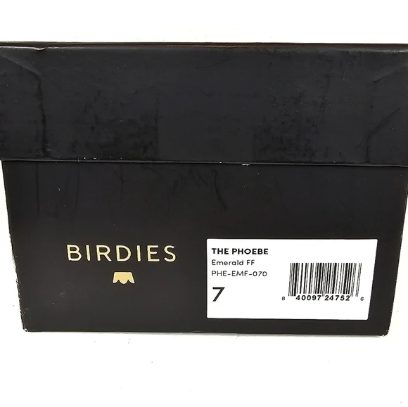 Birdies The Phoebe Slide in Emerald NIB - Picture 12 of 15